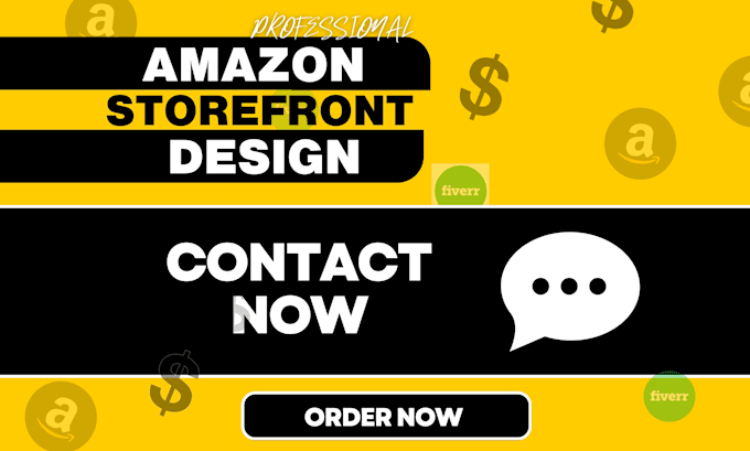 create amazon brand store and storefront design