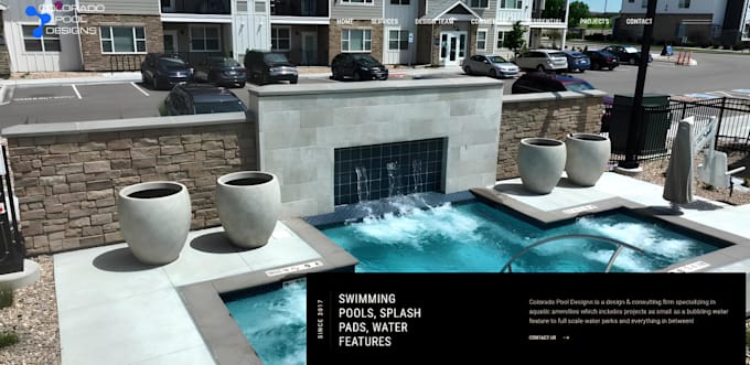 design a 10x more converting pool contractor website for you