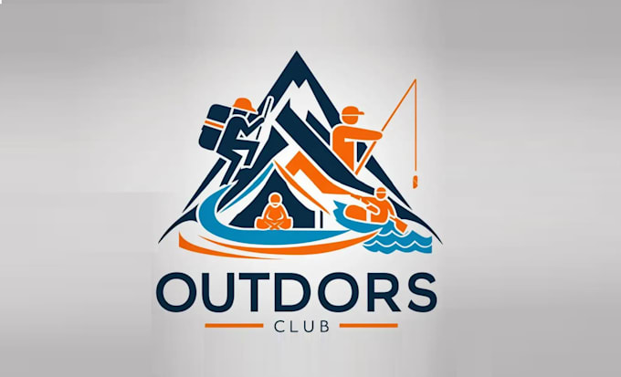 create a club logo that is polished, cutting edge, unique
