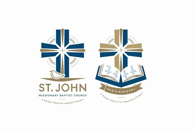 create a church logo that is polished, cutting edge, unique,