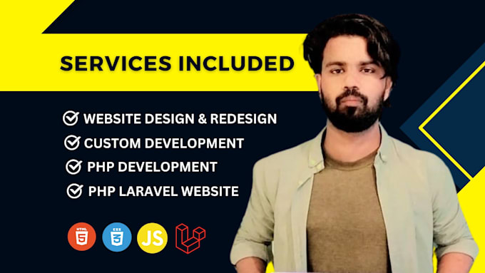 be front end web developer in html css react next js tailwind css website design