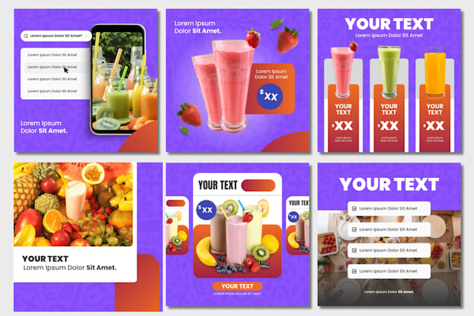 design editable instagram feed canva templates for business