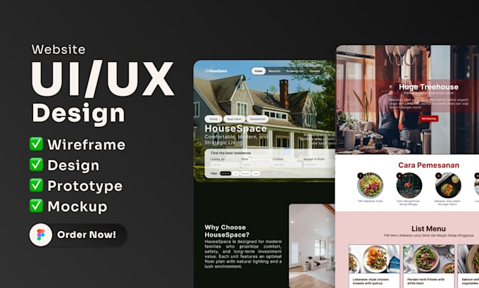 do figma design, figma website, mobile app using figma
