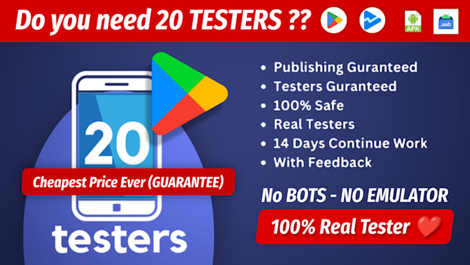 provide affordable app testers for google play