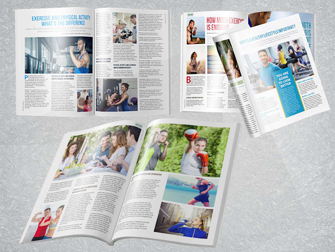 do professional magazine, magazines, layout, brochure