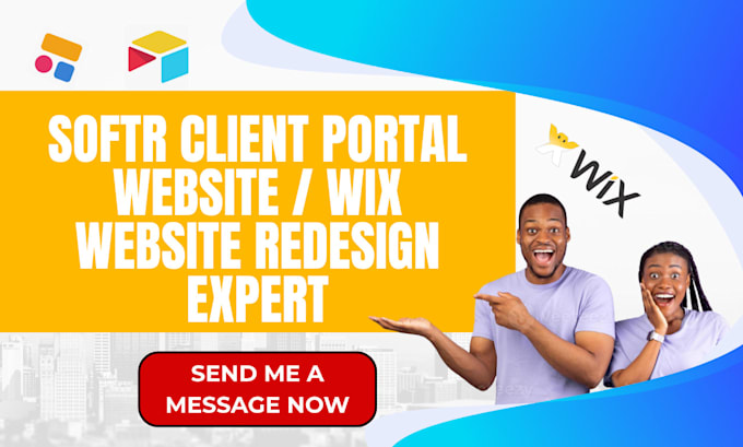 softr client portal with wix redesign wix website softr website softr