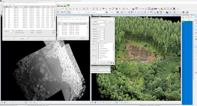 do drone image processing and lidar data proccessing