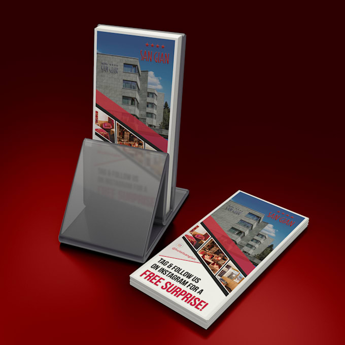 design a single or double sided flyer, brochure