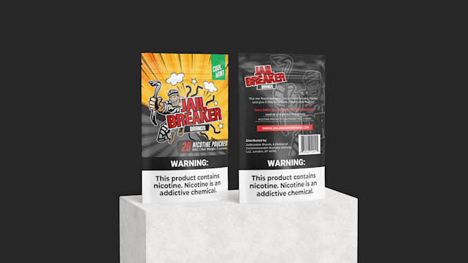 do packaging, label and sticker design