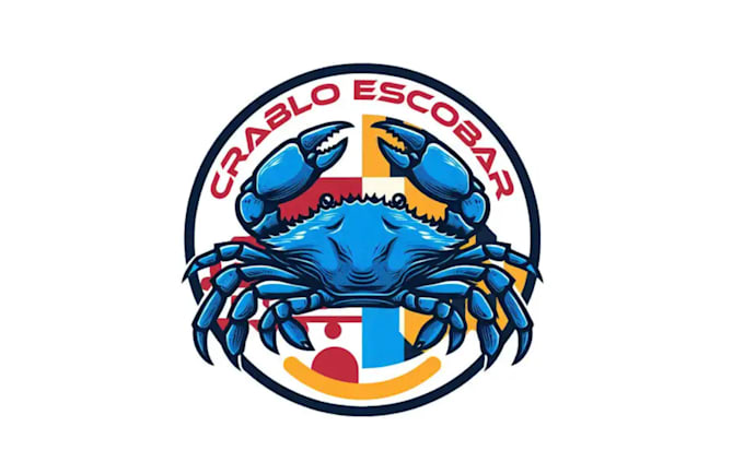 create a unique, striking, crab logo for your company
