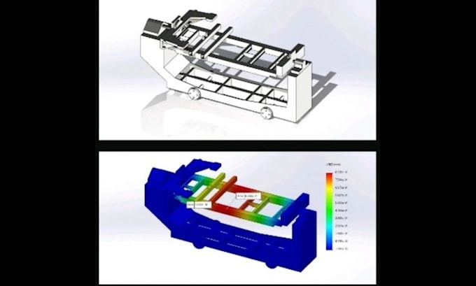do product design, 3d modeling on solidworks and ansys