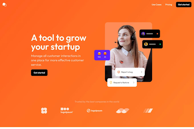 build or redesign responsive framer website
