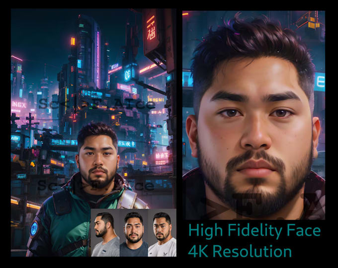 generate high quality 4k personalized ai images from your photos