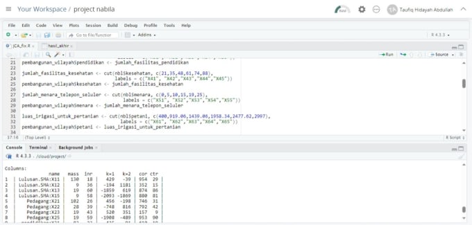 Do simple data analysis using r and python by Taufiquest | Fiverr
