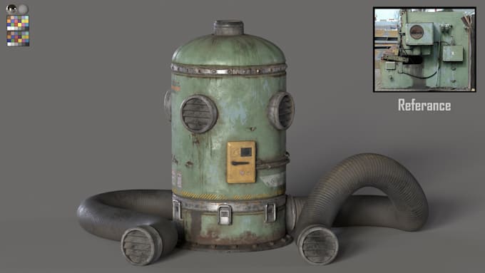 unwrap and texture your 3d models in substance painter
