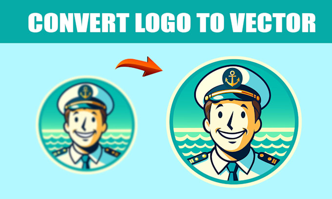 do vector tracing, convert logo to vector, vectorize image