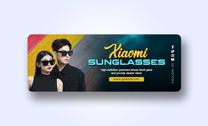 create a creative facebook cover header banner design