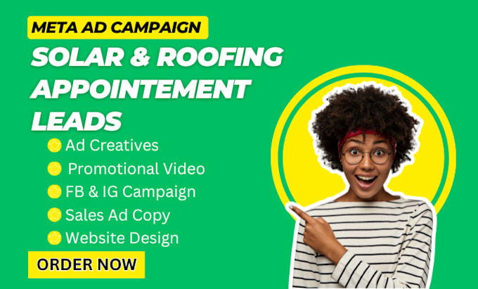 solar leads generation solar appointment booking roofing leads solar website