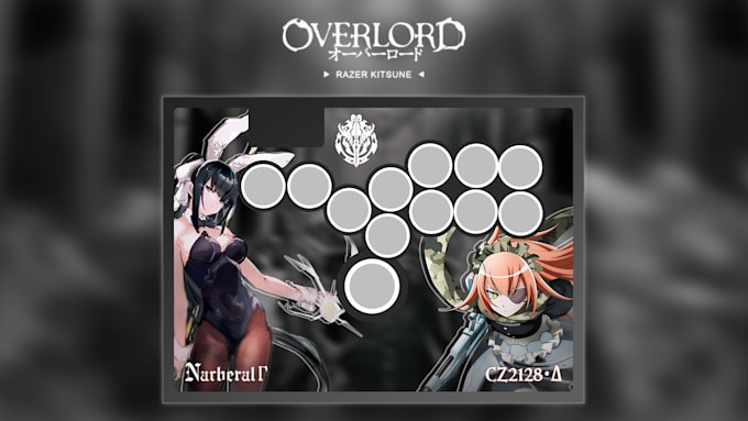 design a custom artwork for your arcade fightstick