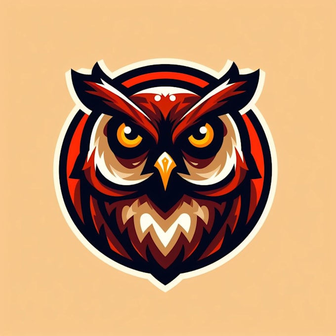 do make owl, similar, mascot logo design