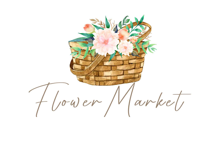 design rustic basket logo
