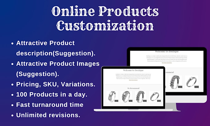 upload products on shopify and wordpress woocommerce site
