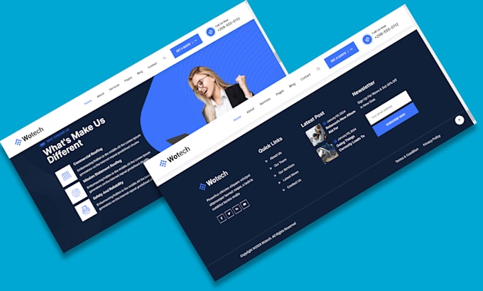 design responsive wordpress website