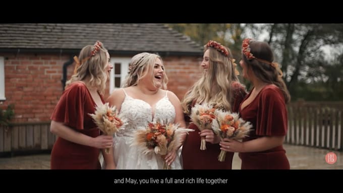 Edit your cinematic wedding video editing by Editetch Fiverr