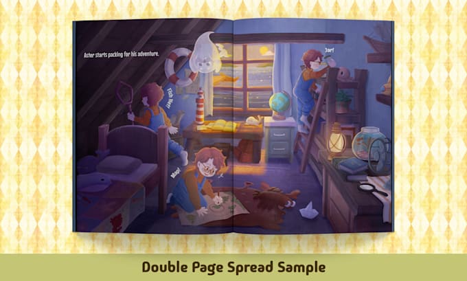 do children book, picture book illustration or book covers