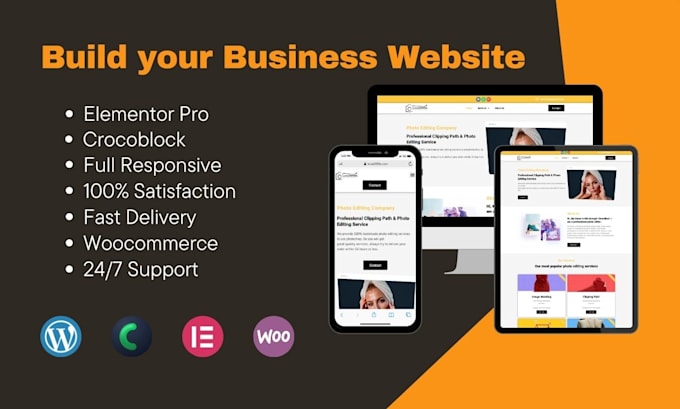 build a dynamic wordpress website with crocoblock and elementor