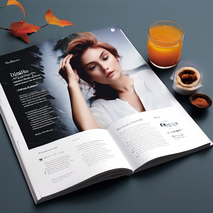 design catalog, magazine and any project with adobe indesign