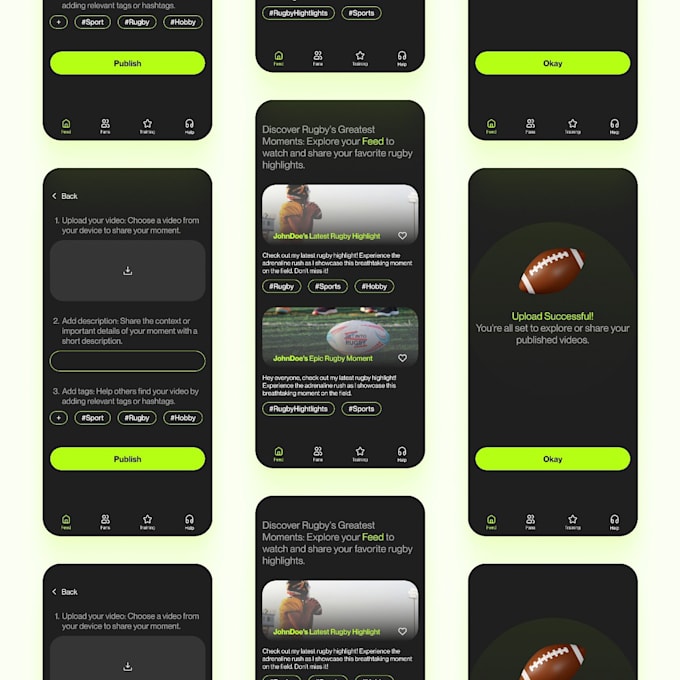Mobile app ui ux design for figma by Insertit | Fiverr