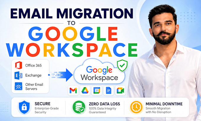 migrate email to google workspace, g suite and gmail