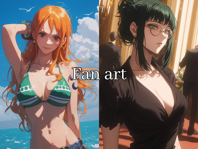 create a fan art for you sfw or nsfw