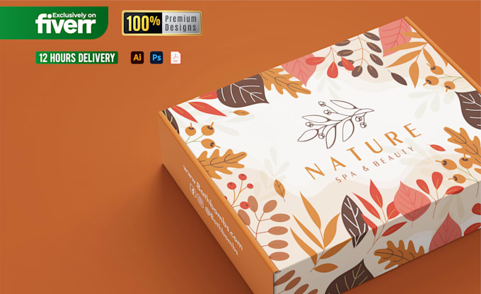 do product packaging design, box design, mailer box, subscription box and 3d