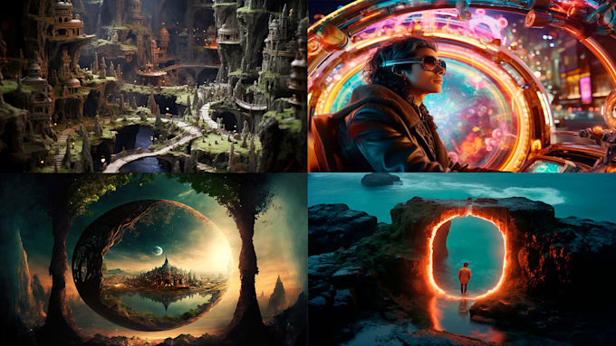 create an unique ai image