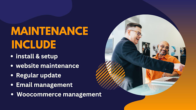 do wordpress website maintenance, support and help