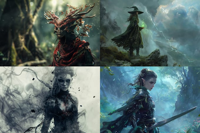 create unique ai concept art and designs with midjourney