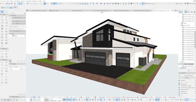 create bim in archicad
