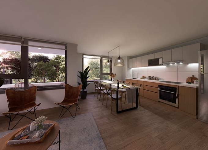 do photorealistic exterior renders with d5