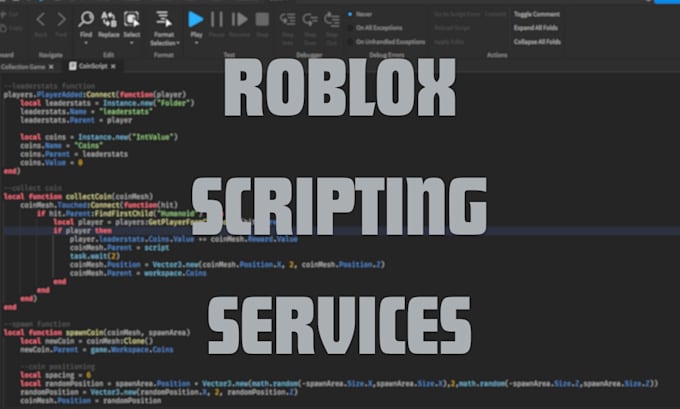 create dynamic roblox games as a skilled roblox developer and scripter