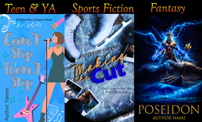 design an ebook cover for your self published ebook