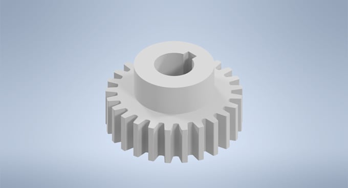 do a 3d mechanical design with autodesk inventor