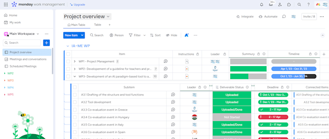 set up custom monday workspace for streamlined project management