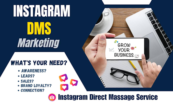 provide targeted instagram dms or direct messaging service using manual outreach