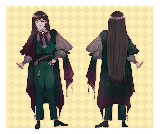 Create reference sheets for your characters by Lemonshark7 | Fiverr