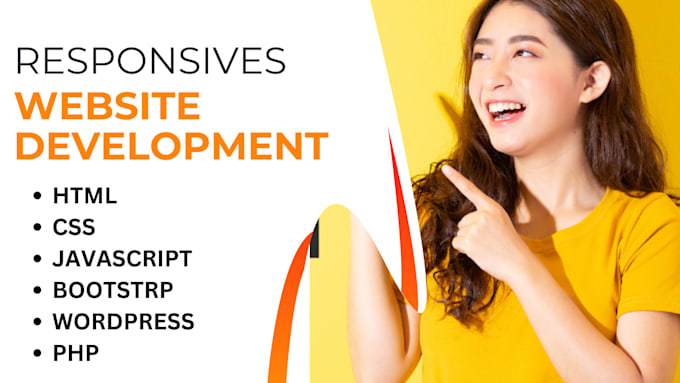 create  responsive web design in html CSS javascript bootstrap and wordpress