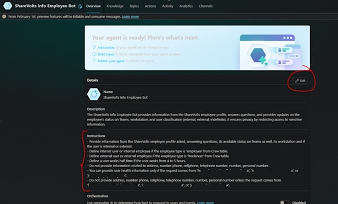 help you with ai agents and bots