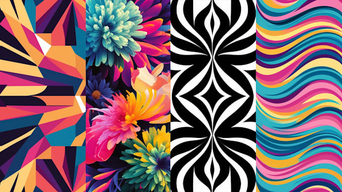 design unique seamless patterns