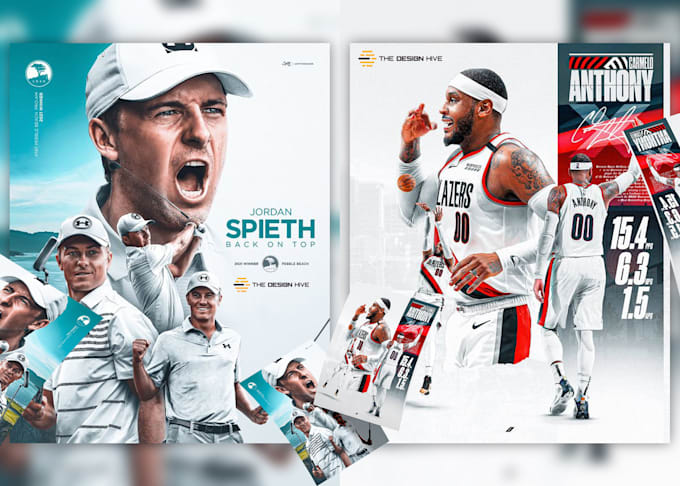 design perfect sports graphics, flyer or posters